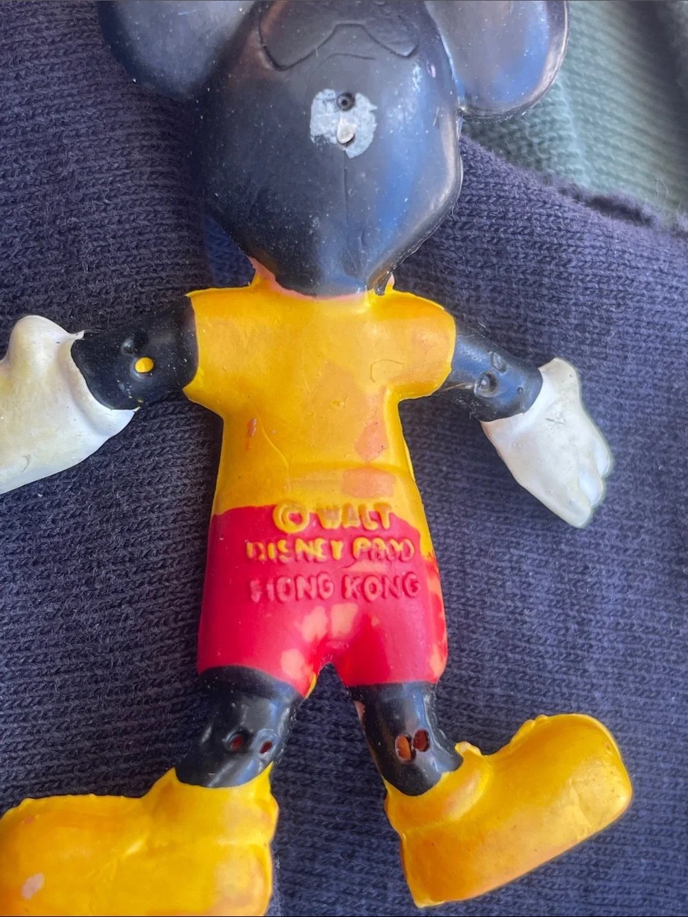 Bendable Mickey Mouse Figurine Toy